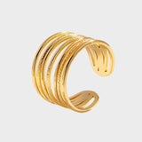 Rubi | Anillo Ajustable de Acero Inoxidable