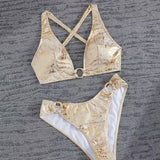 Bikini Diseño Boucle Metal