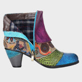 Mina | Botas Cortas con Estampado