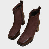 Verona | Botas de Antes con Detalles de Piel