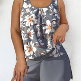 Tankini está disponible en estilos y estampados casuales