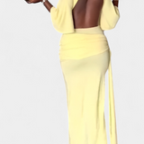Carlotta Vestido Maxi Sin Espalda