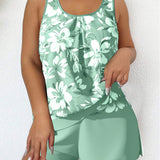 Tankini está disponible en estilos y estampados casuales