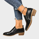 Zavira | Zapatos de Charol con Tacón Medio