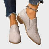 Zavira | Zapatos de Charol con Tacón Medio