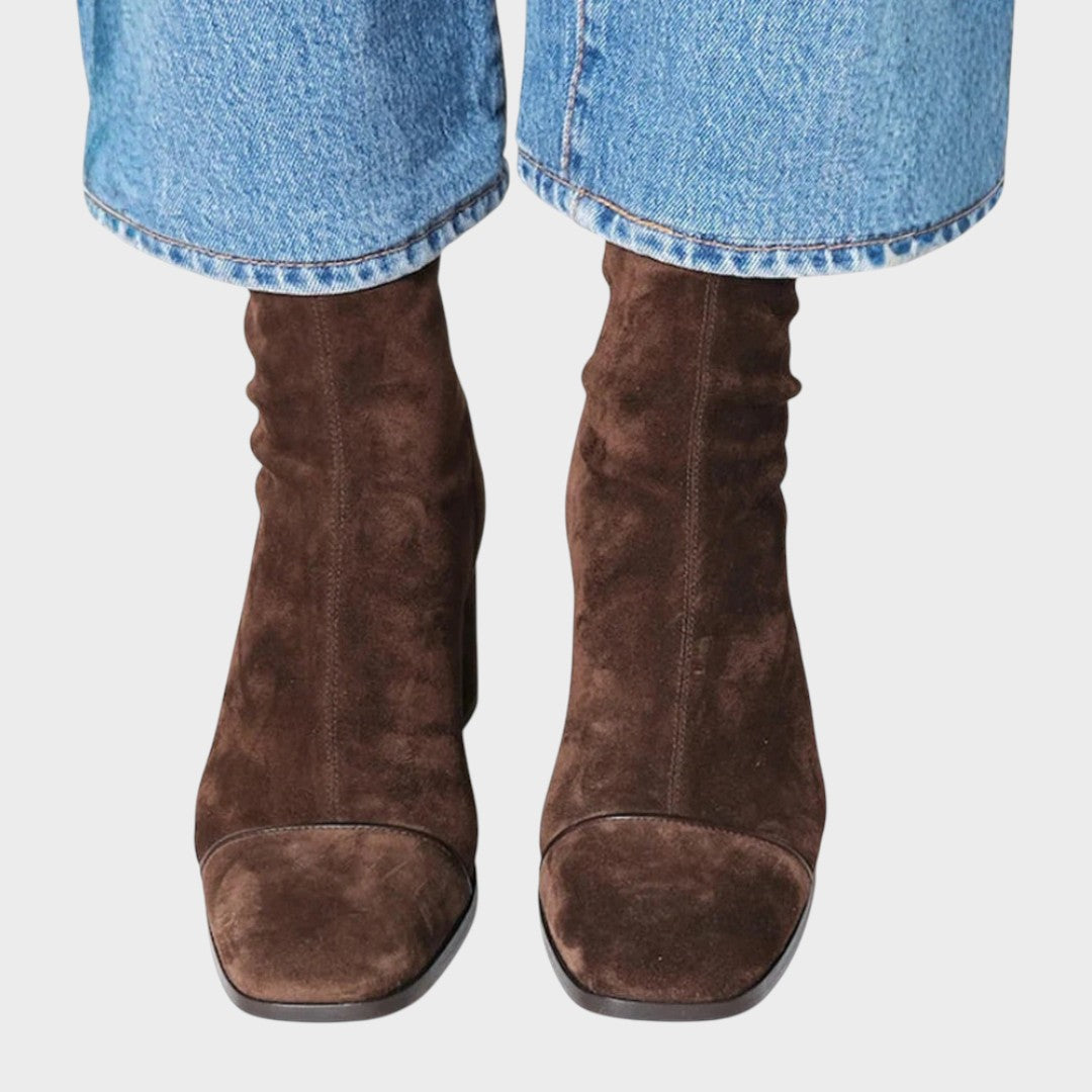 Veronique | Botas de Caña Alta de Ante