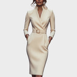 Claribeta | Vestido Midi Elegante