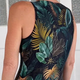 Maillot de baño de una pieza con cremallera