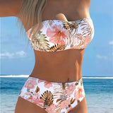 Bikini Bandeau Impreso
