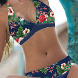 Bikini con motivo floral
