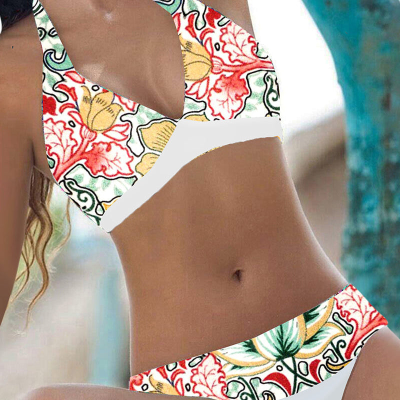 Bikini con estampado floral