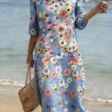 Brooke | Vestido Floral Elegante