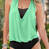 Tankini uni dos nu