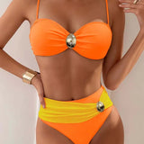Bikini Sexy Tendencia de Dos Piezas