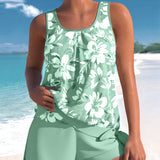 Tankini está disponible en estilos y estampados casuales