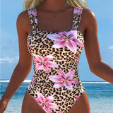 Mono de Leopardo y Lirio Impreso