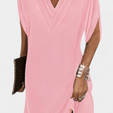 Lesley Vestido Shift Elegante con Escote en V