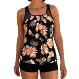 Tankini Cubriente de Vientre Impreso