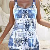 Maillot de baño tankini impreso coco