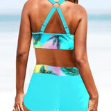 Bikini impreso tropical