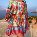 Pareó Impreso Resort Traje de Baño