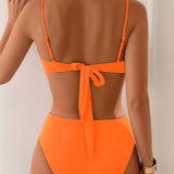 Bikini Sexy Tendencia de Dos Piezas