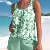 Tankini está disponible en estilos y estampados casuales