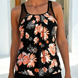 Tankini Cubriente de Vientre Impreso
