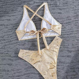 Bikini Diseño Boucle Metal