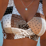 Bikini Patchwork Paisley