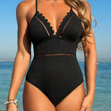 Maillot de Baño Monopieza Uni Sexy Hueco