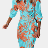 Maira Vestido Envolvente Impreso
