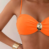 Bikini Sexy Tendencia de Dos Piezas