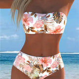 Bikini Bandeau Impreso