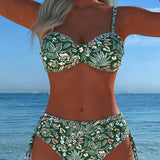 Bikini Floral-Separe String