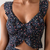 Bikini Petit Floral Volanté