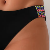 Conjunto de Bikini Sexy Espalda Descubierta
