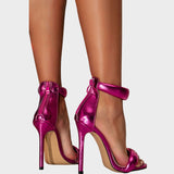 Alda | Tacones Altos con Tira en el Tobillo