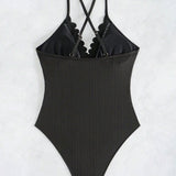 Maillot de Baño Monopieza Uni Sexy Hueco