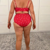 Bikini Sexy de Lunares de Dos Piezas