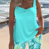 Tankini Estilo Marino Impreso