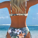 Bikini de Dos Piezas Impreso – Elegante