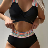 Bikini sexy de tirantes para mujer