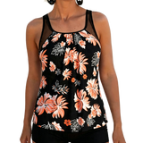 Tankini Cubriente de Vientre Impreso