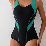 Bañador de Una Pieza Coupe-De-Couleur Sport