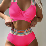 Bikini sexy de tirantes para mujer