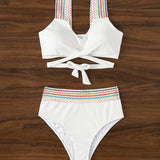 Bikini sexy de tirantes para mujer