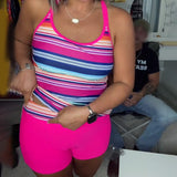 Bañador Rayado Camisole