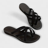 Eva - Sandalias con puntera de colores