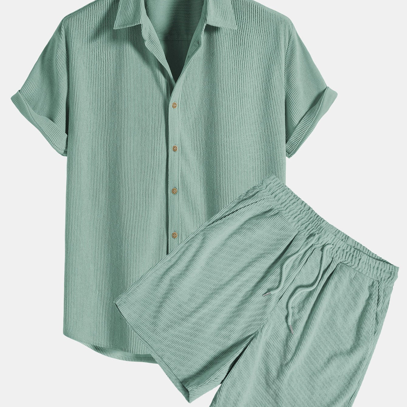 Francisco | Conjunto con camisa de lino y pantalón corto